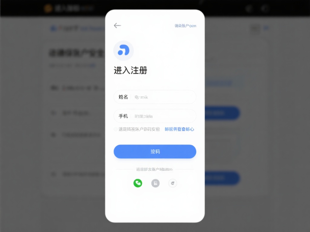 进入注册页面后，你需要填写相关的个人信息，包括姓名