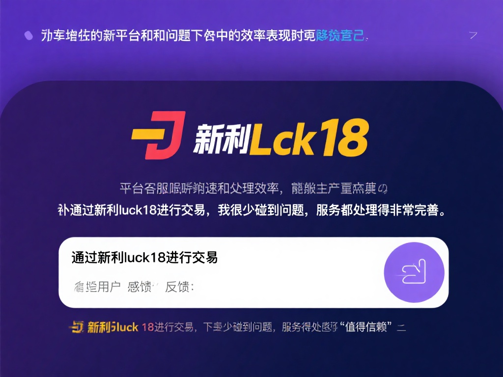 新利luck18市场口碑与用户满意度深度分析 此外,平台在问题解决中的效率表现也得到了广泛好评。